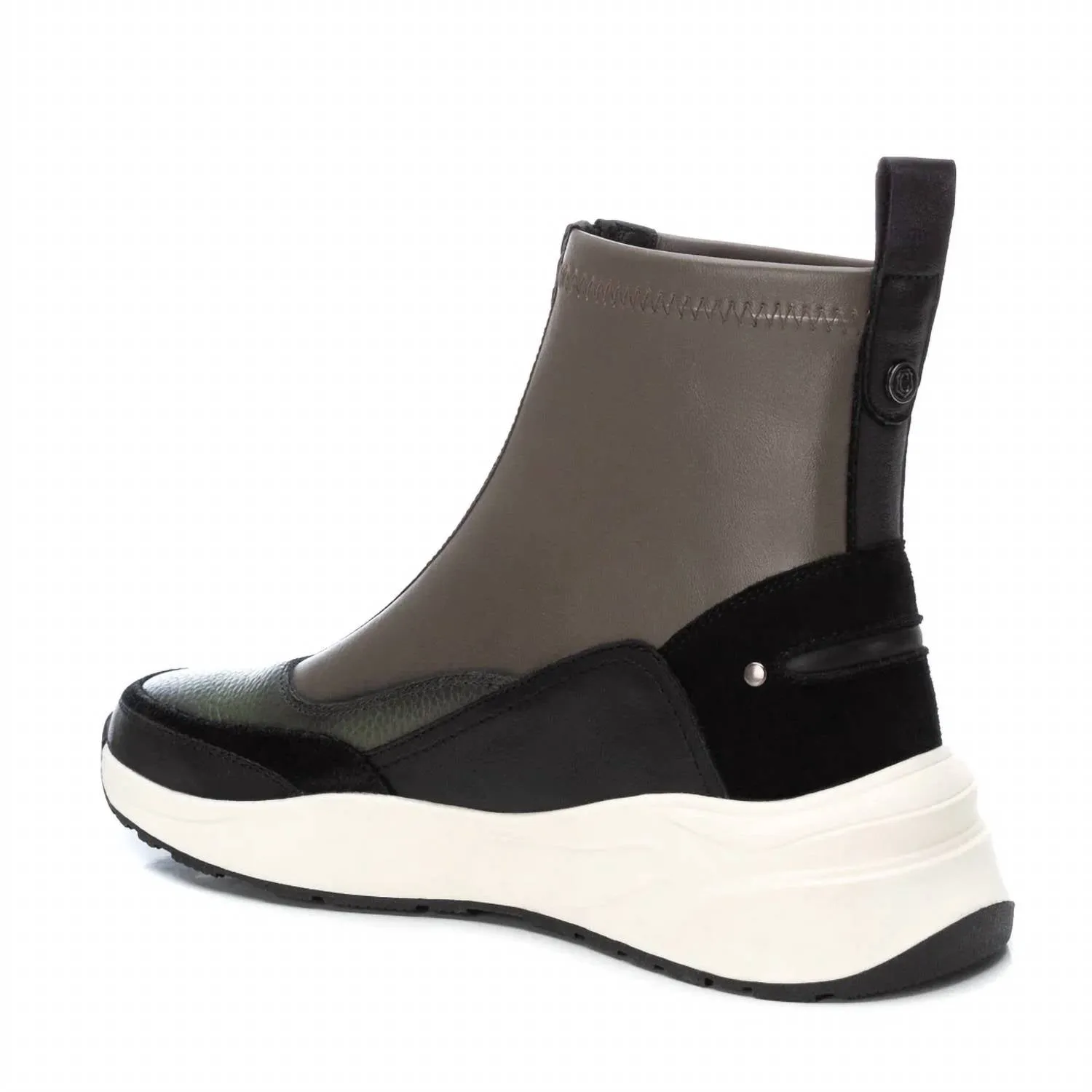 Women's Casual Booties In Khaki