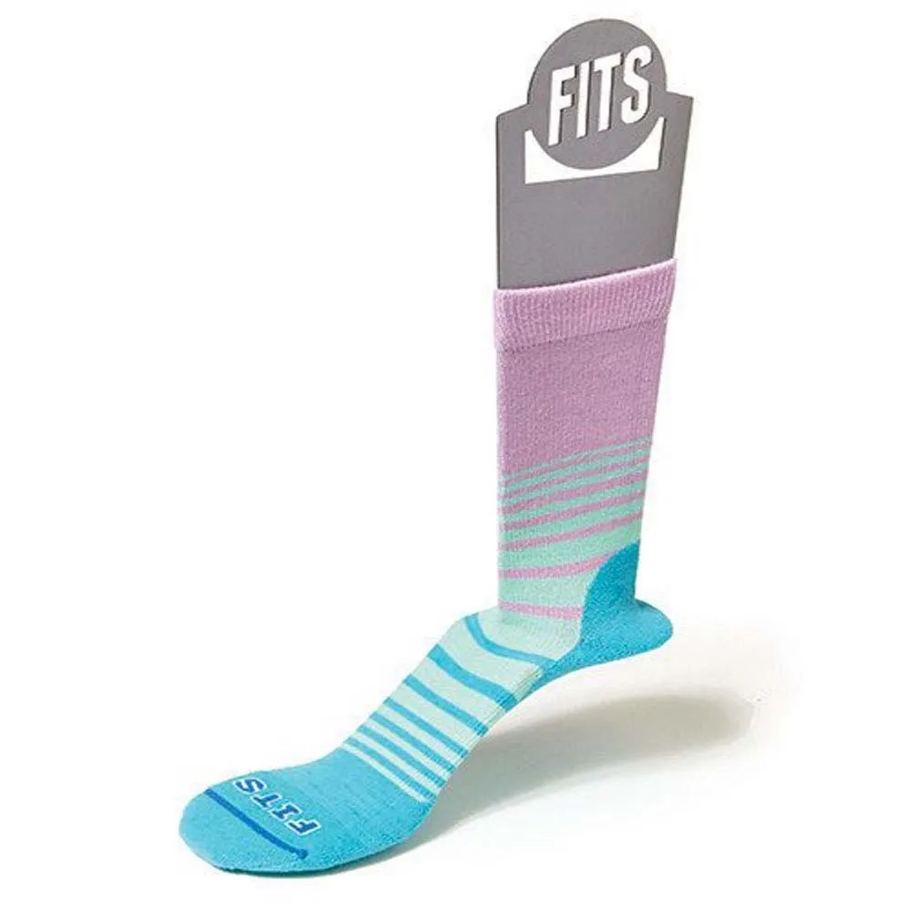 Women's Casual Color Block Stripe Crew Socks