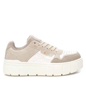 Women's Double Rubber Sneakers In Beige