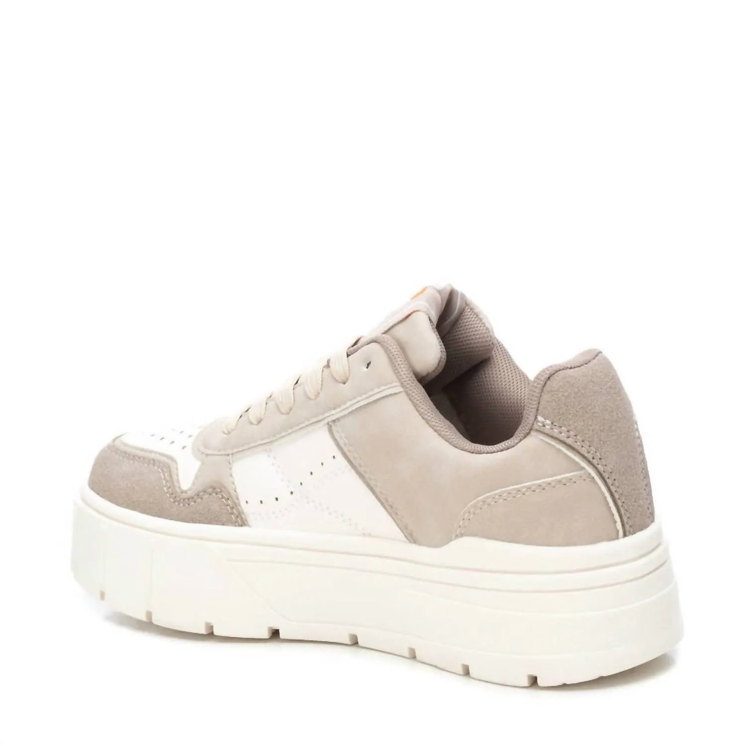Women's Double Rubber Sneakers In Beige