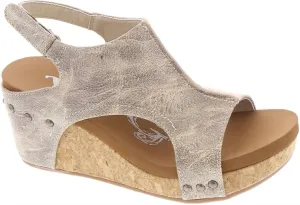Women's Liberty Platform Wedge Sandal In Cream