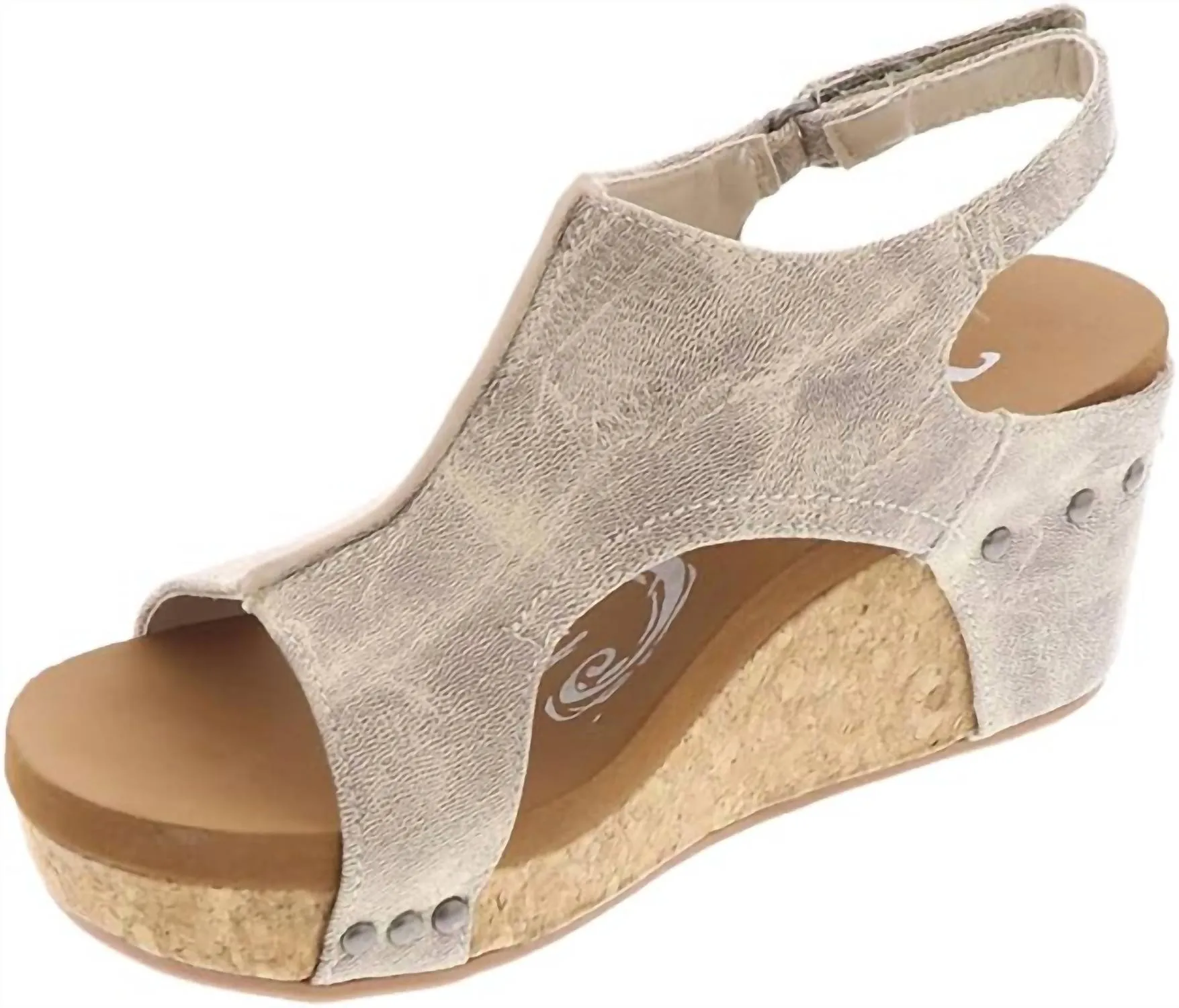Women's Liberty Platform Wedge Sandal In Cream