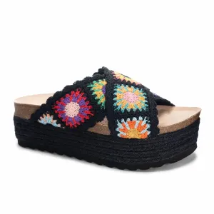 Women's Plays Sandals In Black