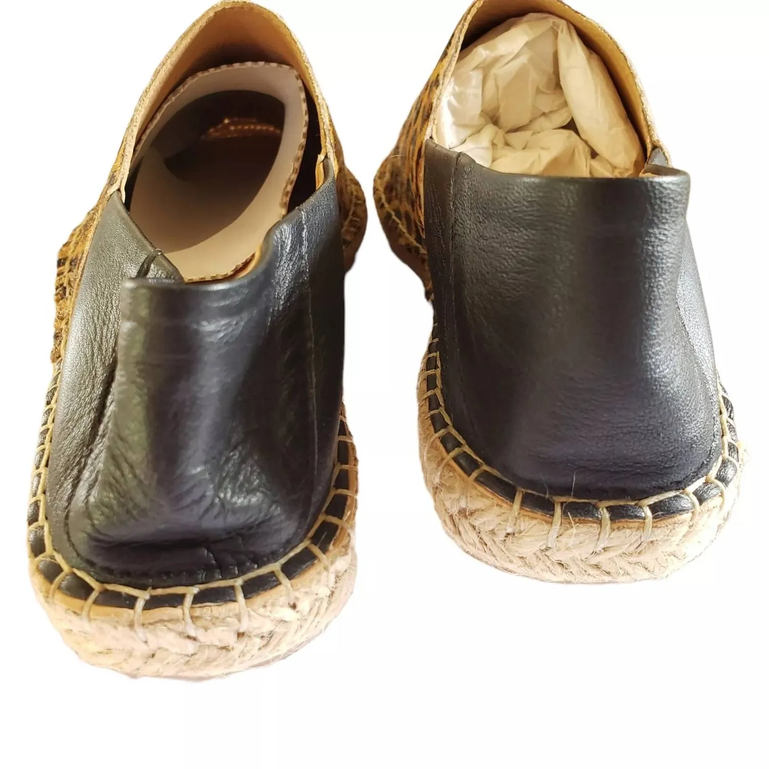 Women's Swerve Espadrille In Tan Leopard