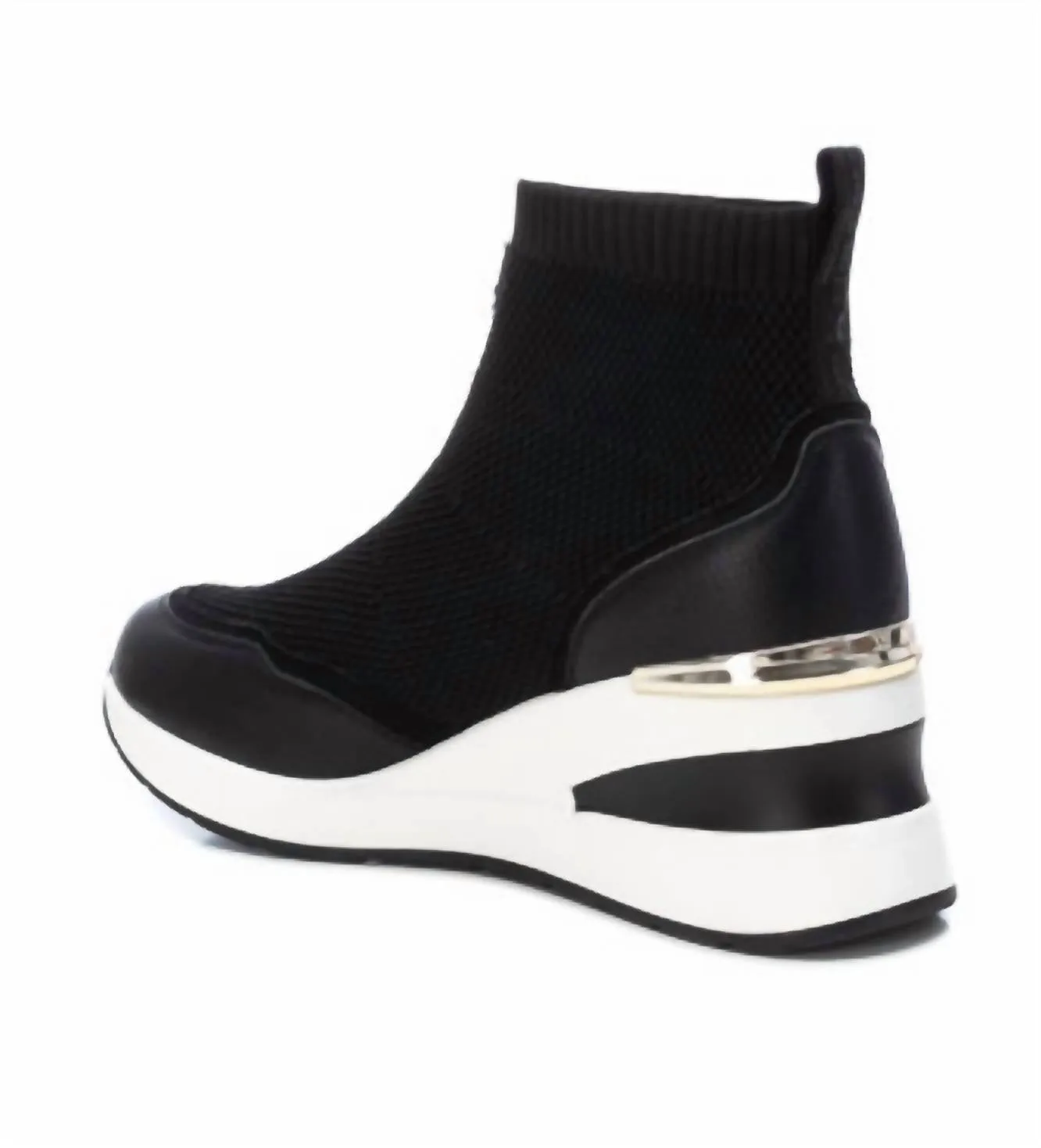 Women's Wedge Sport Booties In Black