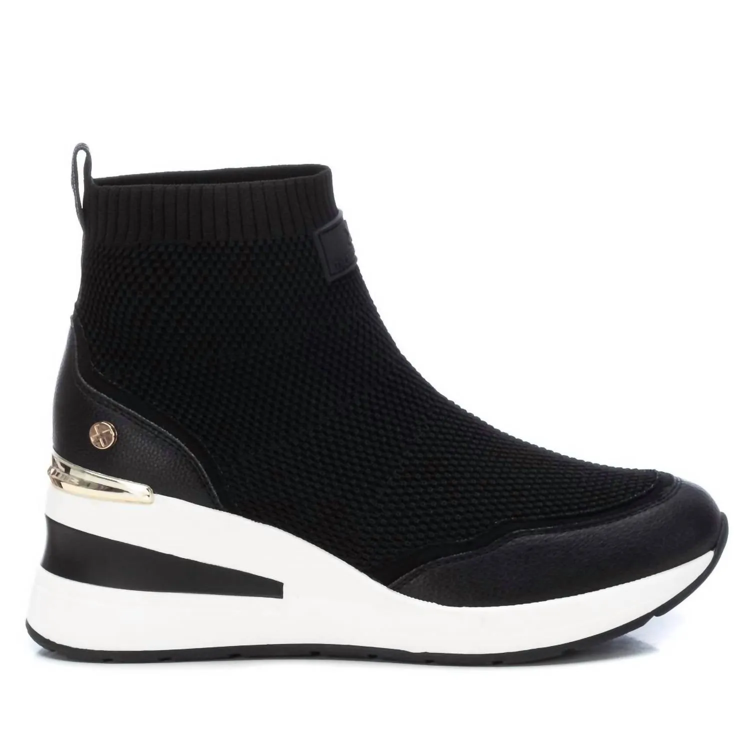 Women's Wedge Sport Booties In Black