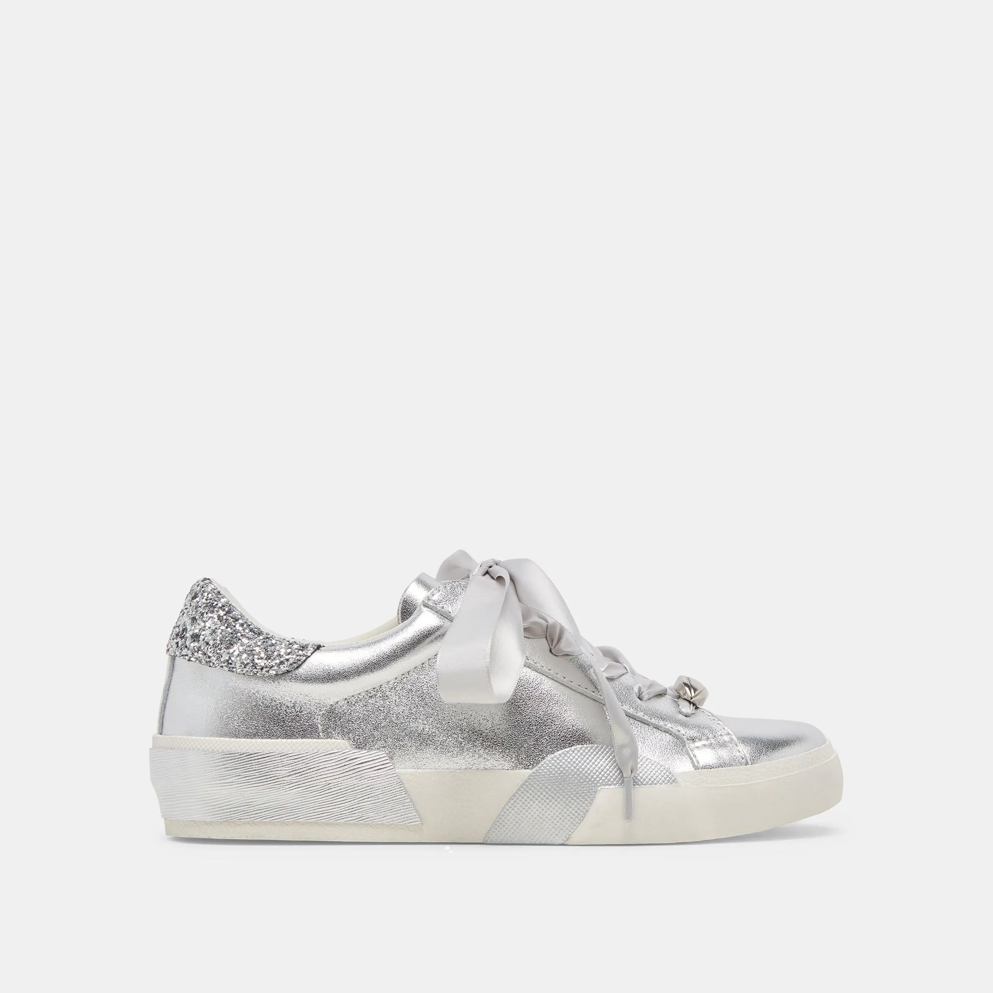ZINA GAMEDAY SNEAKERS SILVER MULTI LEATHER