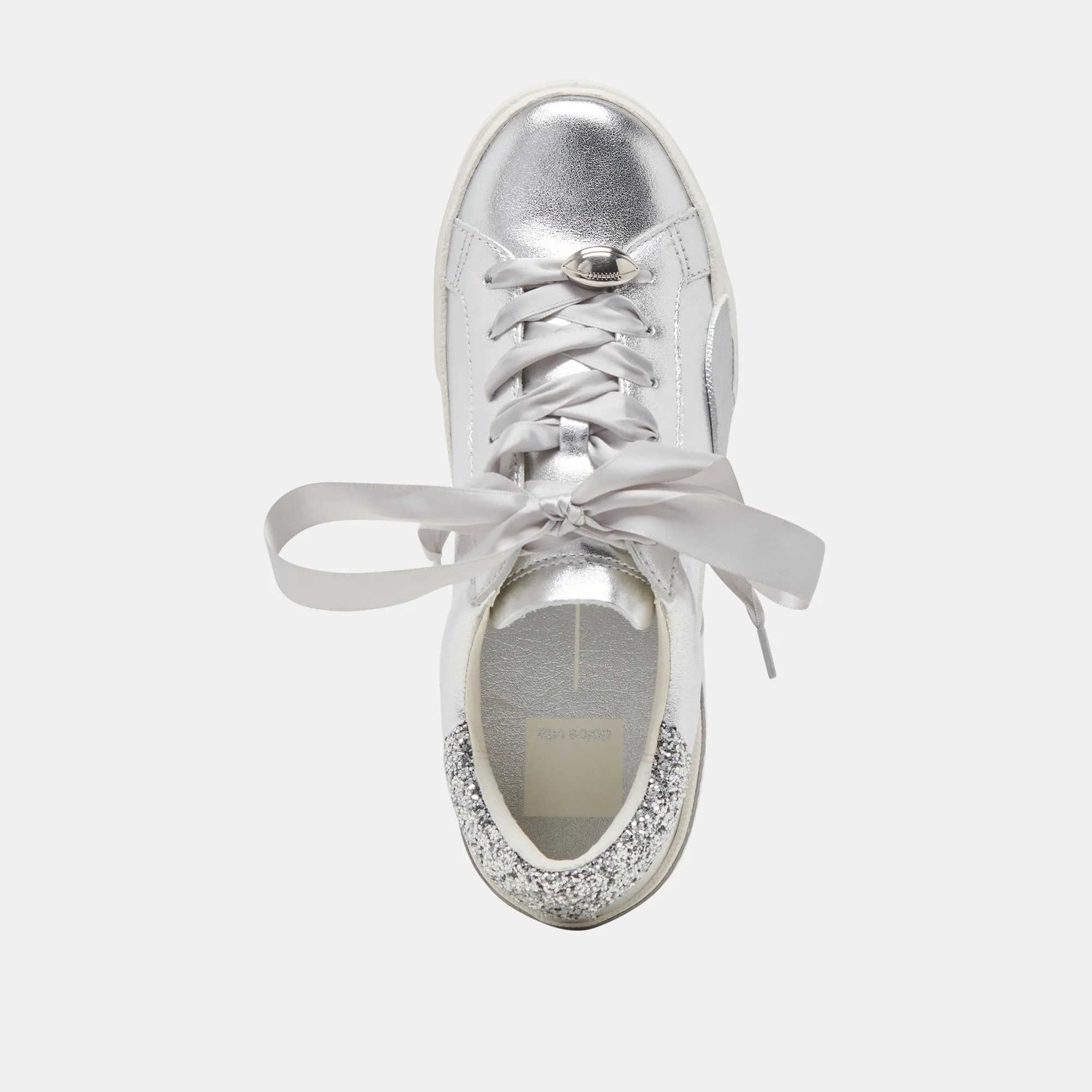 ZINA GAMEDAY SNEAKERS SILVER MULTI LEATHER