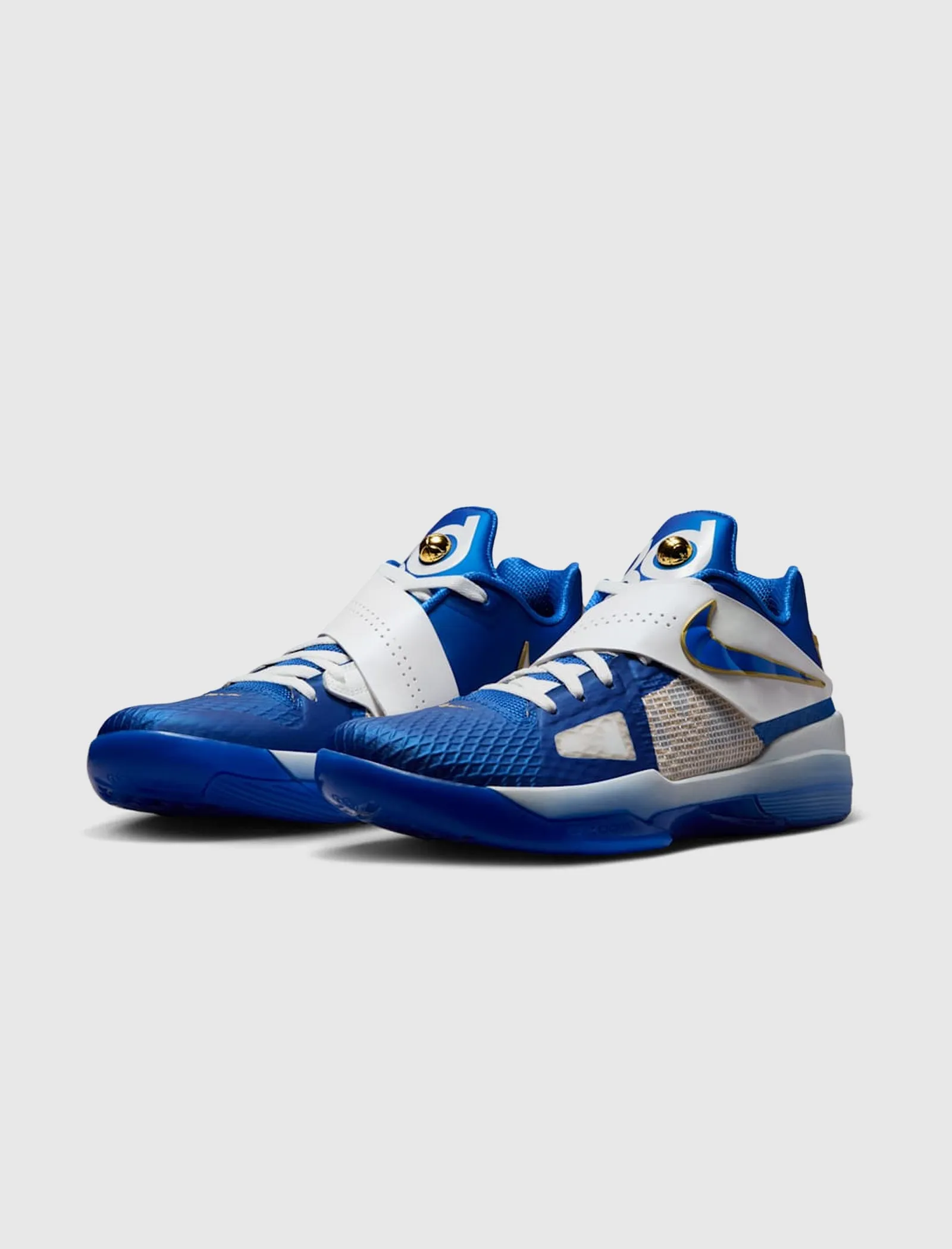 ZOOM KD IV "HYPER ROYAL/SUMMIT WHITE/METALLIC GOLD"